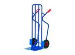 Stapelkarre extra breit, Tragkraft 250 kg, Vollgummi-Bereifung
