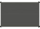 Stecktafel Ultradex Planrecord, Wandmontage, 32 waagerechte Schienen, B 620 x T 22 x H 440 mm, schwarz