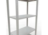 SCHULTE Lagertechnik - Stecks.Grundr. mit Längenriegel - 2000x750x400 mm, Typ 150 kg