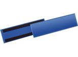 Etiketten- und Kennzeichnungstaschen B 297 x H 74 mm, 50 Stück, blau