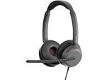 Headset EPOS IMPACT 860T ANC, binaural, kabelgebunden, USB-C auf USB-A, UC-optimiert, zertifiziert für Microsoft Teams, 4 Mikrofone + hybrides adaptives ANC, Transporttasche, schwarz