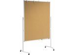 MAUL Moderationstafel Pro, B 1200 x H 1500 mm, Kork/Kork