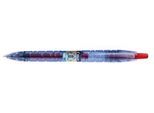 Gelschreiber PILOT Bottle 2 Pen BeGreen, rot, Strichbreite 0,4 mm, nachfüllbar, Druckmechanik, 89 % Recyclingmaterial