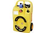 Mobiles Bewässerungssystem CEMO Aqua-Caddy, mit Schwingkolbenpumpe 230V, Fördermenge 3,5 l/min, 60l Volumen
