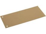 Schäfer Shop Select Trennstreifen, 2-fach-Lochung, bedruckbar, 100 Stück, B 240 x H 105 mm, Karton, chamois