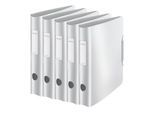 LEITZ® Ordner Active Style, DIN A4, Rückenbreite 65 mm, 5 Stück, arktik weiß