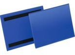 Etiketten- und Kennzeichnungstaschen B 210 x H 148 mm (A5 quer), 50 Stück, blau