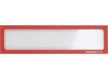 Schäfer Shop Select Magnetrahmen, für Überschriften (DIN A5 quer/ DIN A4), UV-beständige PET-Folie, rot, 4 Stück