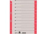 LEITZ® Trennblätter A4 1652, zur freien Verwendung, 25 Stück, rot