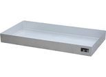 Bauer Kleingebindewanne KGW-P 3 V4A, für Euro- und Chemiepaletten, Edelstahl, L 1200 x B 800 x H 120 mm, bis 200 kg