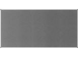 MAULstandard Pinboard, Textil, 900 x 1800 mm, grau