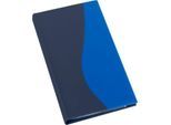 EICHNER Visitenkarten-Ringbuch Blue, für 200 Visitenkarten, 4 Ring-Mechanik, DIN A5