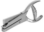moedel Lochzange, Rundloch-Stanzung mit Ø 3 mm, Maultiefe 50 mm, L 145 mm, Stahl vernickelt, silber
