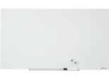 Glastafel Nobo Diamond, magnethaftend, aneinander montierbar, weiß, 680 x 380