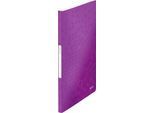 LEITZ Sichtbuch Active Wow, für DIN A4, 20 Hüllen, violett
