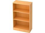Regal TARVIS, 3 OH, B 800 x T 400 x H 1270 mm, Buche-Dekor