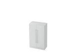 Flügeltürenschrank 3 OH, B 800 x T 420 x H 1270 mm, lichtgrau