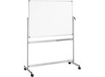 MAUL Wende-Whiteboard Revolve, mobil, beschichtet, 1000 x 1500 mm