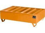 Profilwanne PW gem. StawaR, für 2 Fässer, 224 l, 59 kg, orange