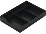 System-Schublade für Sortierstation Styro styrodoc, schwarz