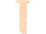 Nowy Styl Tablar für Sitzpoufs Tri.Ply M und L, Buche
