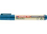 Edding 28 EcoLine Whiteboardmarker, Rundspitze, nachfüllbar, blau, 10 Stk.
