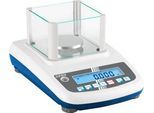 KERN & Sohn Präzisionswaage PFB 300-3 mit LCD-Display, Checkweighing-Funktion, Edelstahl-Wägeplatte ∅ 80 mm
