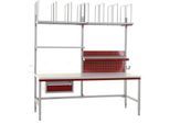 Rocholz Komplettpacktisch Komfort System Flex, 2000 mm, umfangreiches Zubehör