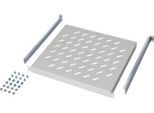 19" Fachboden, fest montiert, Tiefe 600 mm