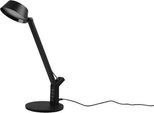 LED-Tischleuchte Trio Ava, Sensordimmer, 600 Lumen, 3000/4000/6300 Kelvin, bis zu 20.000 h, B 170 x T 300 x H 400 mm, Kunststoff, schwarz