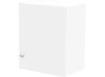 Schäfer Shop Genius Aufsatzschrank TETRIS WALL, 2 Ordnerhöhen, Türanschlag rechts, B 600 x T 440 x H 740 mm, weiß