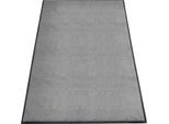 Schmutzfangmatte miltex Eazycare Style, eckig, antistatisch, UV-beständig, waschbar, High-Twist-Nylon & Niltrilgummi, 1200 x 2000 mm, basaltgrau