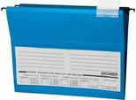 Eichner Hängetaschen, für Formate bis Din A4, PVC, 10 Stück, blau