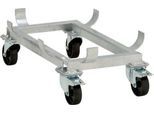 Lenkrollengestell für Standardbehälter, 200 l hoch