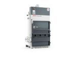 Ballenpresse HSM V-Press 605 400 V, 3 vertikale Umreifungen für Ballen bis 70 kg, Presskraft 57 kN, TorsionControlSystem, Schwenktür