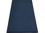 Schmutzfangmatte miltex Eazycare Style, eckig, antistatisch, UV-beständig, waschbar, High-Twist-Nylon & Niltrilgummi, 850 x 1500 mm, stahlblau