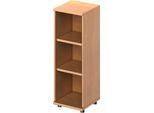 Schäfer Shop Genius Regal TETRIS WOOD, 3 OH, Höhe inkl. Gleiter, B 400 mm, Buche-Dekor