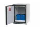 Sicherheitsunterbauschrank Typ 90 asecos UB-T-90, Flügeltür, Anschlag links, Front Lichtgrau, B 593 x T 600 x H 800 mm