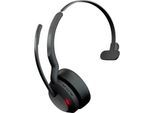 Headset Jabra Evolve2 55 link380c Mono, Reichweite bis 30 m, bis 10 h, UC-optimiert, schwarz
