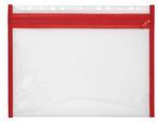 Veloflex Reißverschlusstasche Velobag XS, Format DIN A4, rot