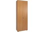 Schäfer Shop Genius Flügeltürenschrank TETRIS WOOD, 6 OH, Höhe inkl. Gleiter, B 800 mm, Buche-Dekor