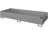 Regalwanne Typ RW/RW 3300-3, ohne Gitterrost, grau RAL7005