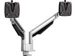 2-fach-Monitorarm Novus CLU Duo C, bis 27″, Tischhalterung, schwenk-/höhenverstellbar, silbern/anthrazit