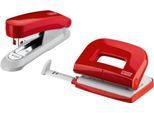 Novus Locher-Hefter SET Evolution Twin Set fresh, rot
