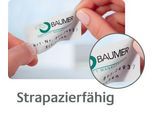 Avery Zweckform Typenschildetiketten L6009-100, extrem robust, geeignet für SW-Laserdrucker, 45,7 x 21,2 mm, 4800 Stück/100 A4-Bogen, Polyesterfolie, silber