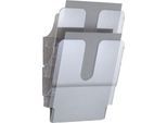 Durable Prospektspender Flexiplus 2, 2 Spender, A4, hoch, transparent