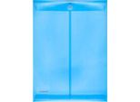 FolderSys Dokumententasche, DIN A4, Klettverschluss, PP, blau
