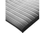 Orthomat® Arbeitsplatzmatte Ribbed, schwarz, lfm. x B 900 mm