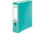 FALKEN Recycolor Ordner, DIN A4, Rückenbreite 80 mm, türkis