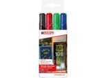 Kreidemarker edding 4095, 2-3 mm, farbsortiert, 4 Stück